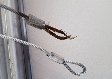 garage door cable repair in Northridge